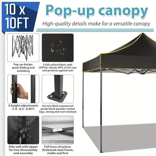 10x10FT Pop Up Canopy Tent