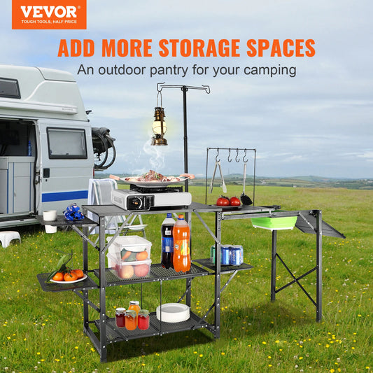 SucceBuy Camping Kitchen Table