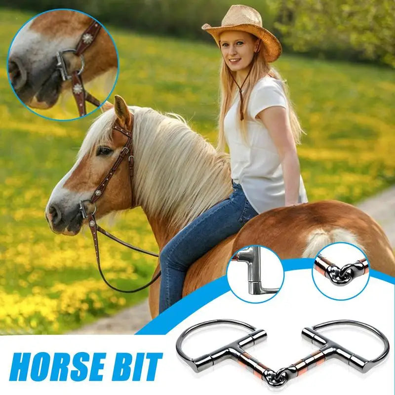 D Ring Mouth Bit Roller Copper