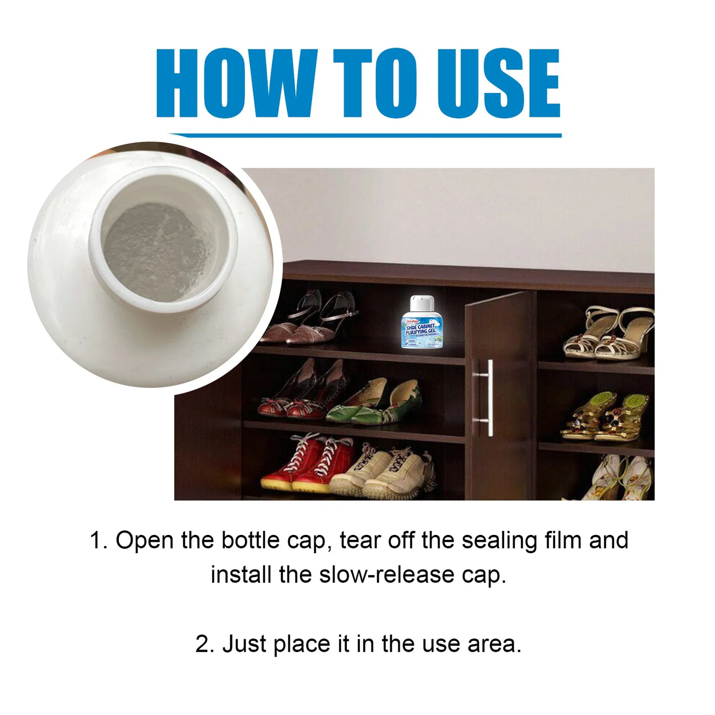 Deodorant odor elimination