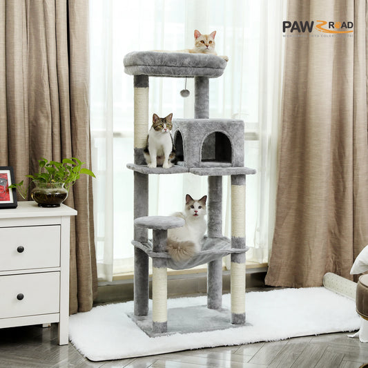 Cat Tree for Indoor Cats 5-Level Cat Tower