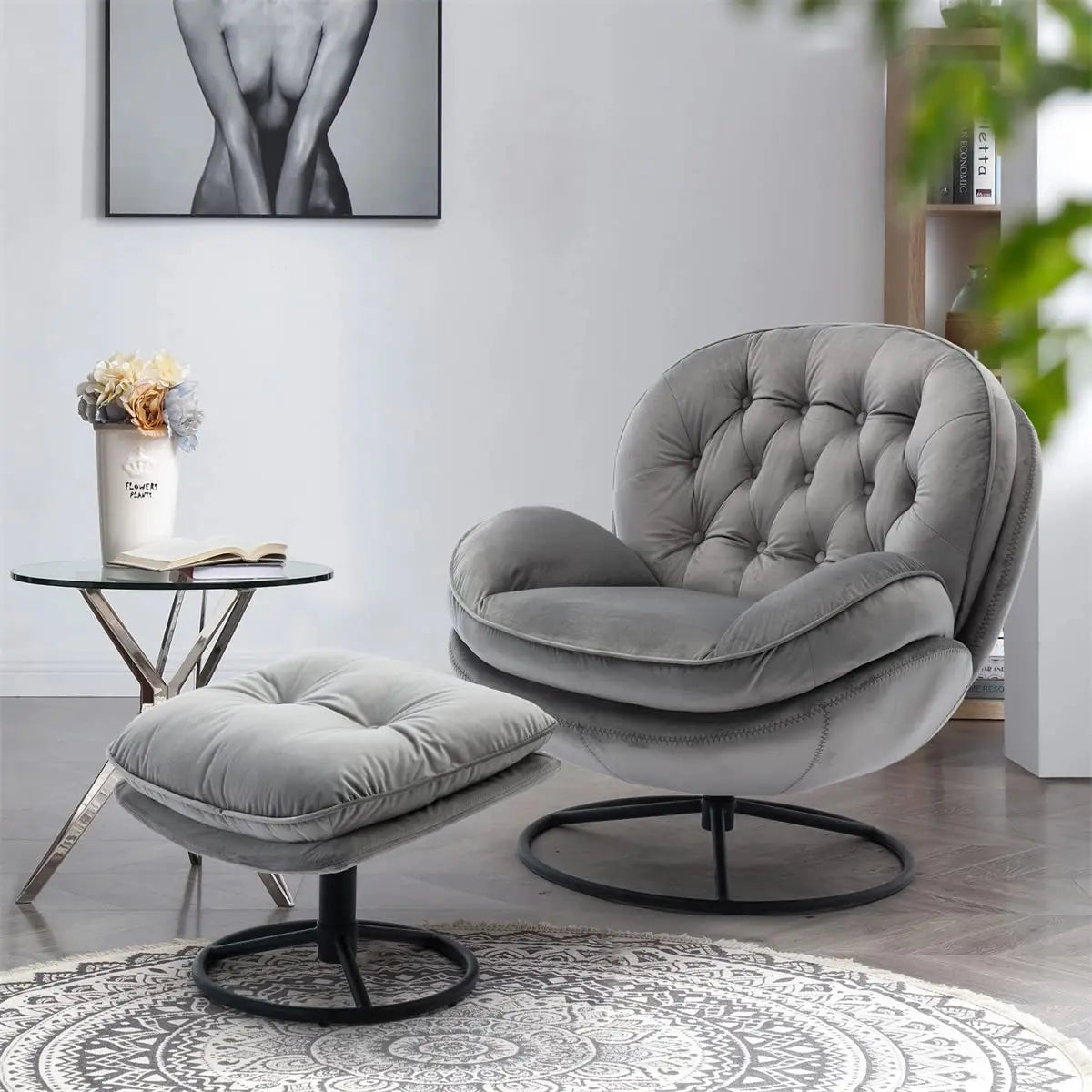 Modern Swivel Accent Chair