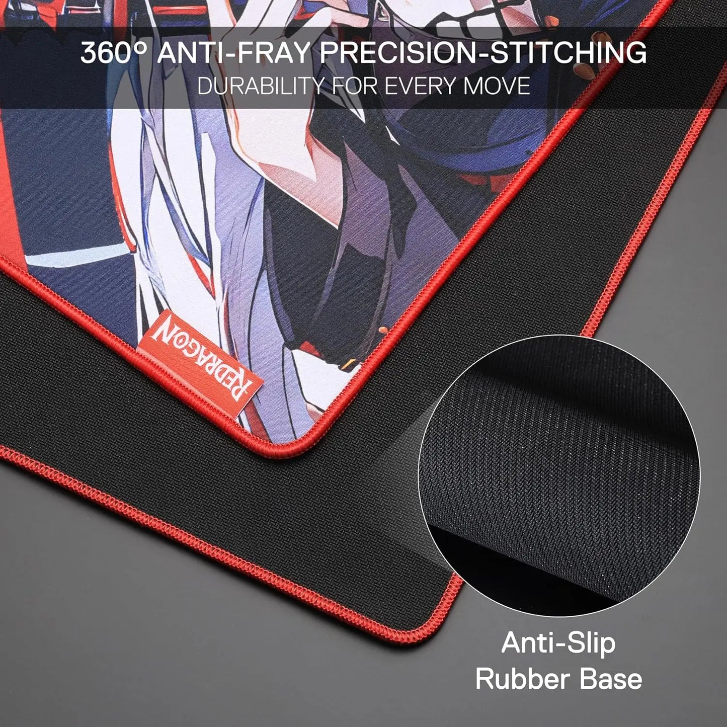 Redragon EISA P047 Anime Gaming Mouse Pad