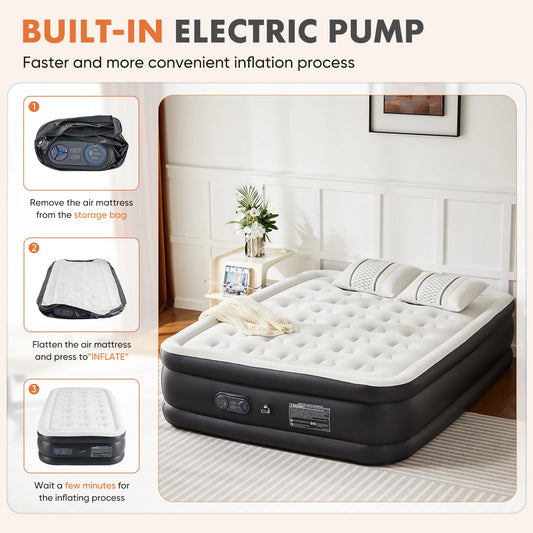 JHK Queen Twin Size Air Mattress