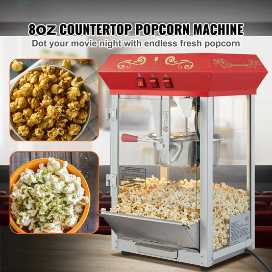 SucceBuy 8/12Oz Electric Popcorn Maker