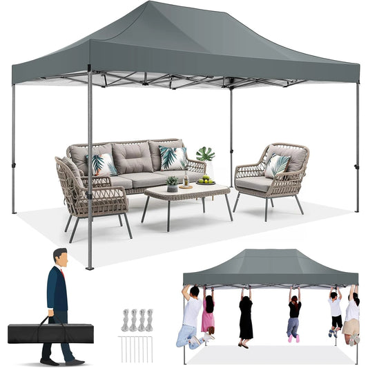 10x15 Heavy Duty Pop up Canopy Ten