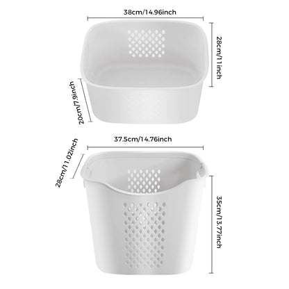 Laundry Basket with Wheels