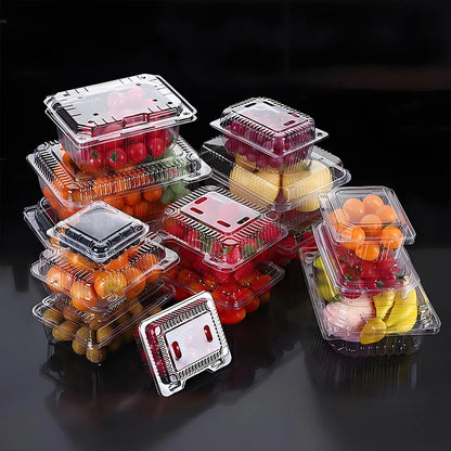 Clear Plastic Pastry Box