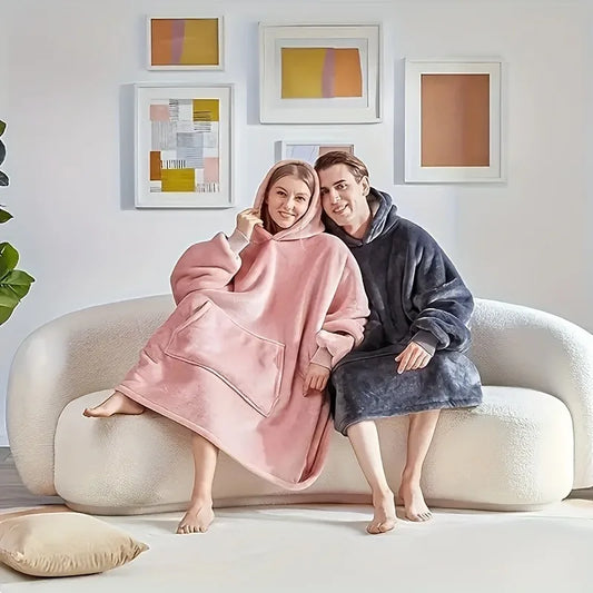 Wearable Blanket Hoodie for Adults