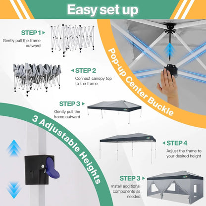 10x20ft Pop Up Canopy Tent