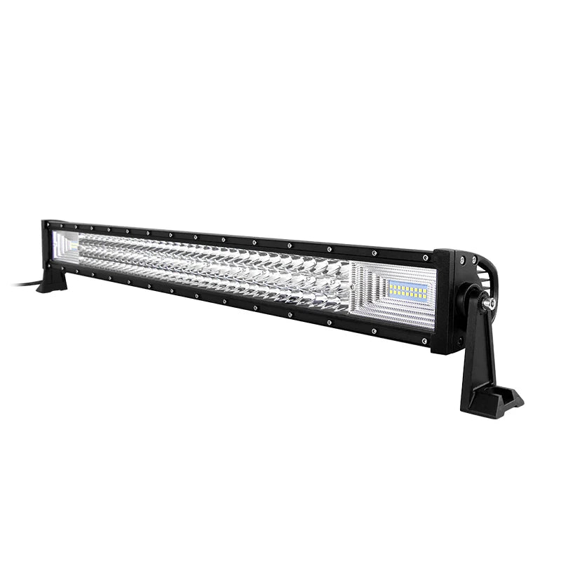 22'' 32'' 42'' 52'' 3-Row 7D Offroad LED Light Bar