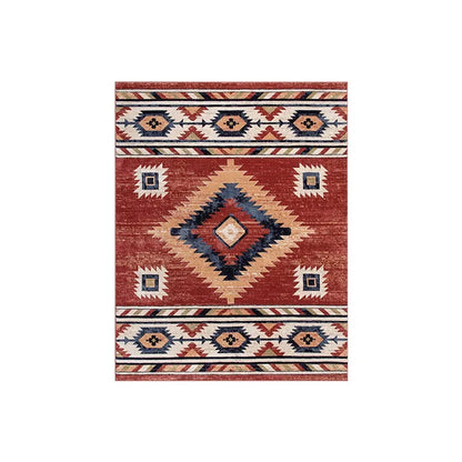 VIKAMA Moroccan Crystal Velvet Large Area Carpet | Decorative Floor Rug for Living Room Sofa Bedroom Home Decor