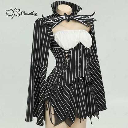 MEOWCOS Women's Jack Cosplay Costume Halloween
