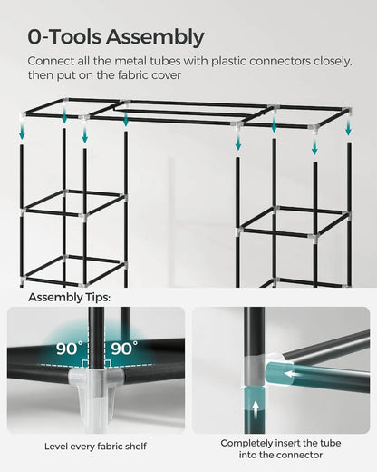 69 Inch Wardrobe Organizer