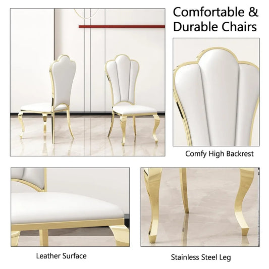 Modern Dining Chair Set of 4