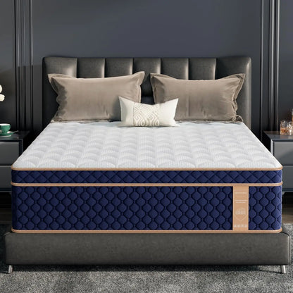 12"14"16" Full Queen King Size Hybrid Mattress