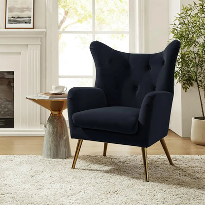 Velvet Accent Chair