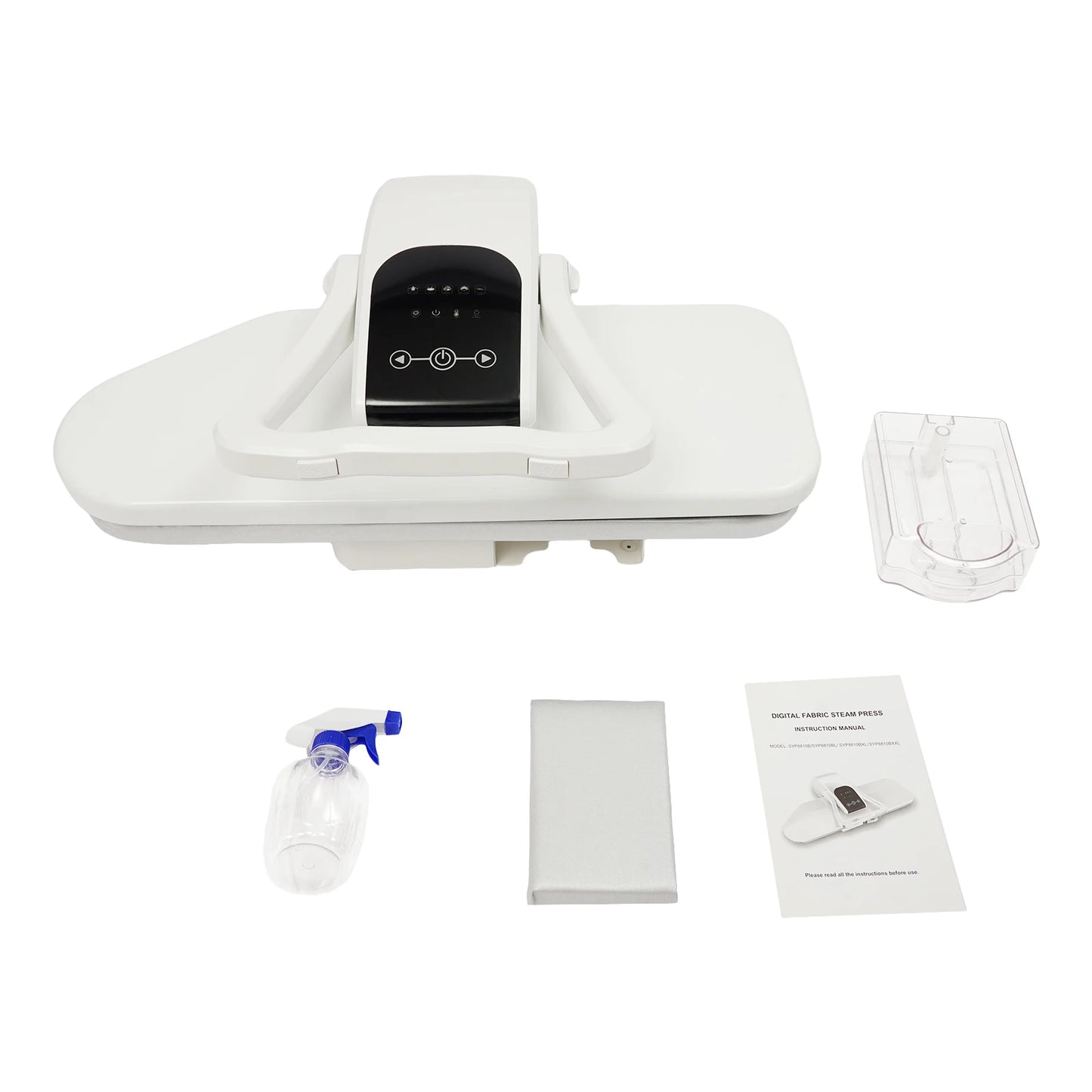 1600w Black/White Steam Press