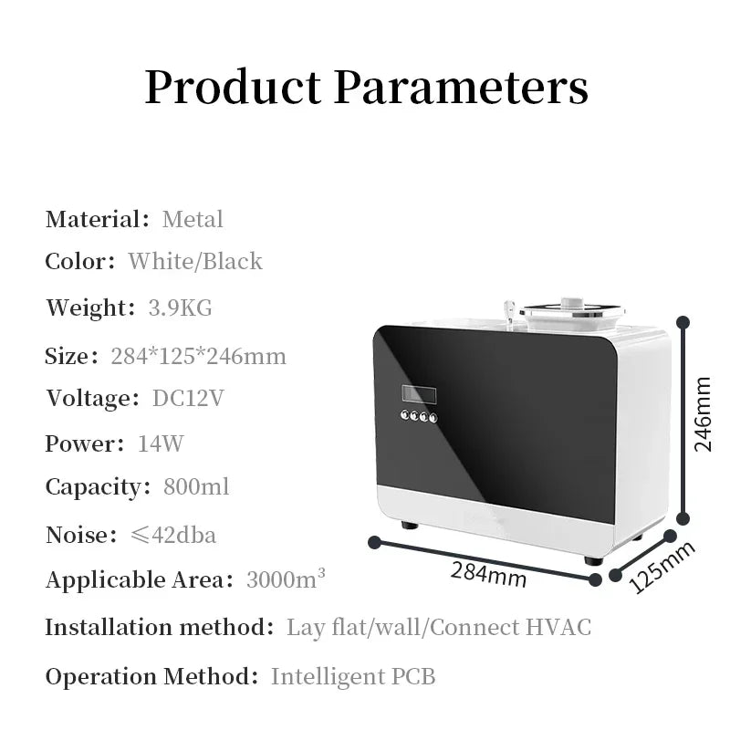 3000m³ Aroma Essential Oil Diffuser