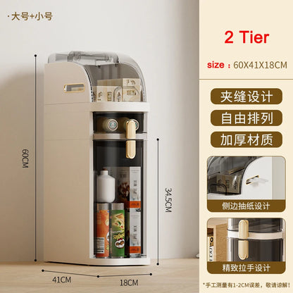 Narrow Storage Cabinet