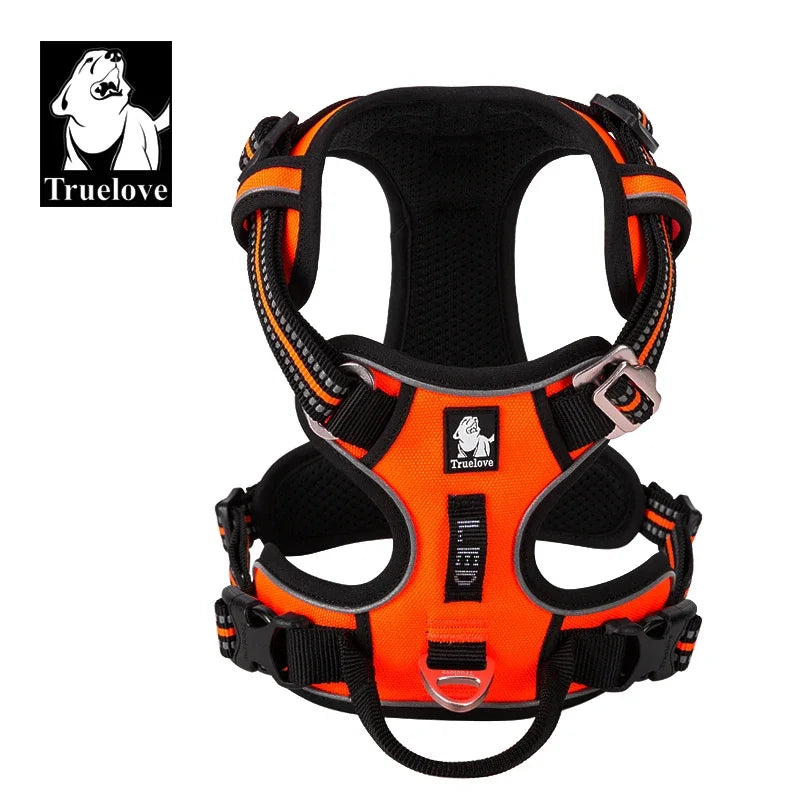 Camouflage Reflective Nylon Dog Harness