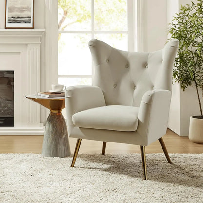 Velvet Accent Chair