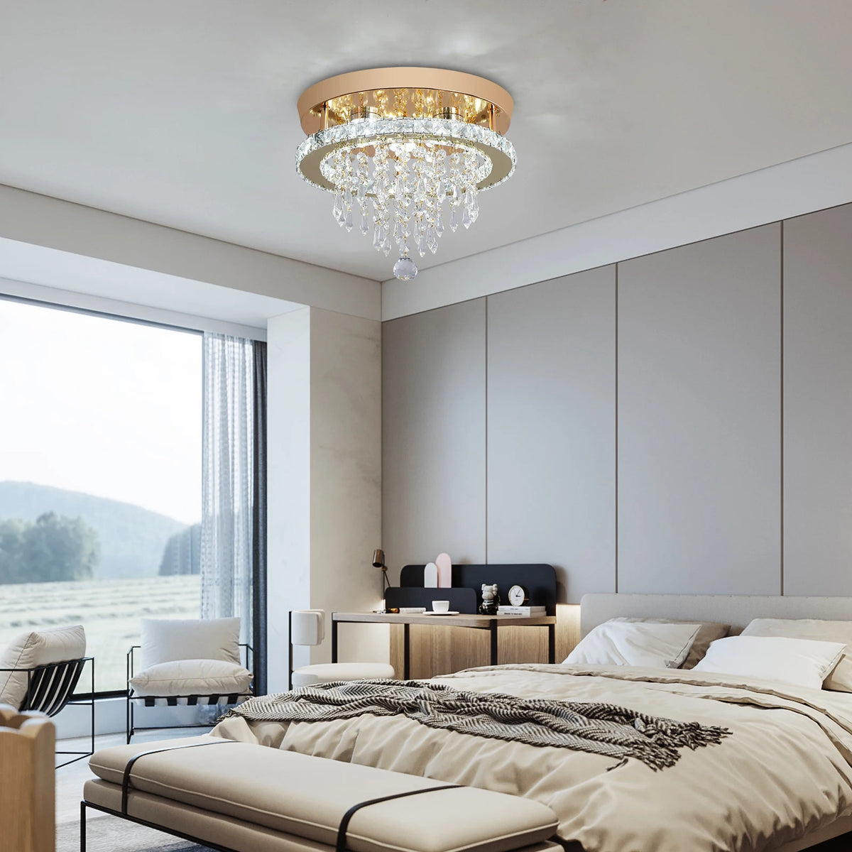 GreeLustr Luxury Crystal Chandelier