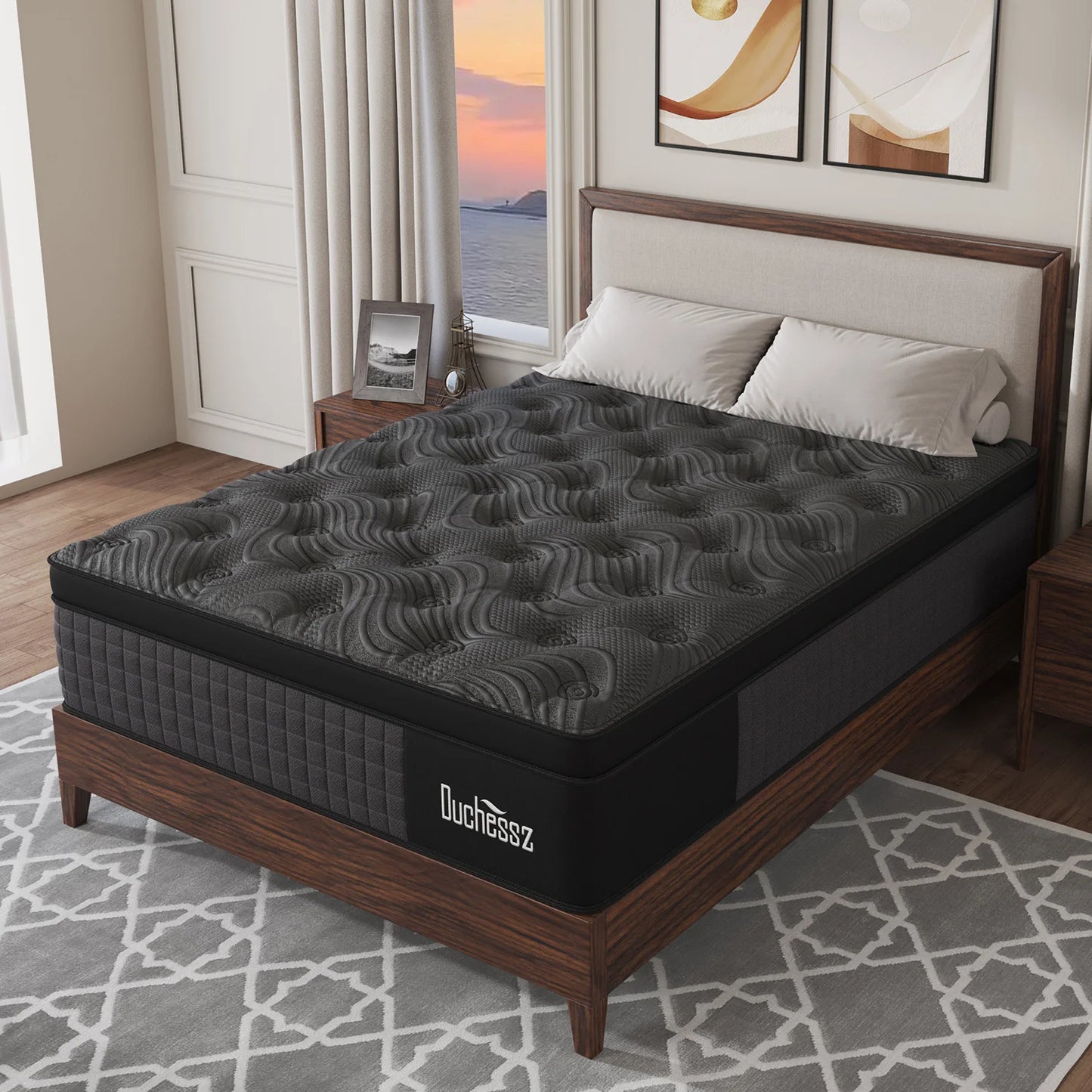10"12"14"Twin Full Queen King Size Gel Memory Foam Pocket Spring Hybrid Mattress