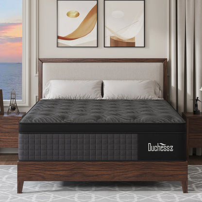 10"12"14"Twin Full Queen King Size Gel Memory Foam Pocket Spring Hybrid Mattress