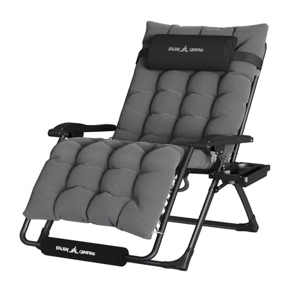 Zero Gravity Chair 33In XXL Patio Reclining Chair
