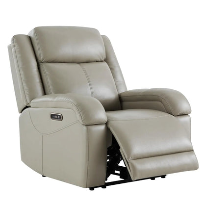 Genuine Leather Power Recliner