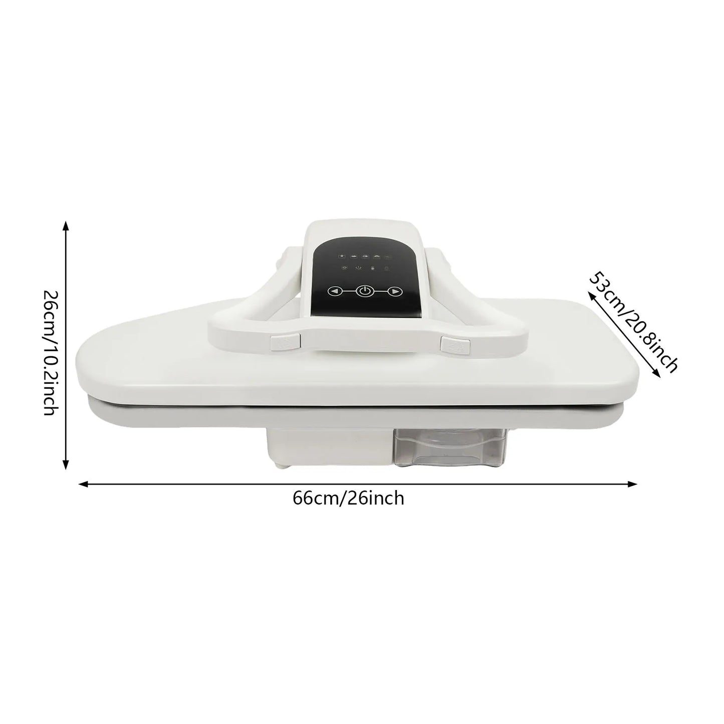 1600w Black/White Steam Press