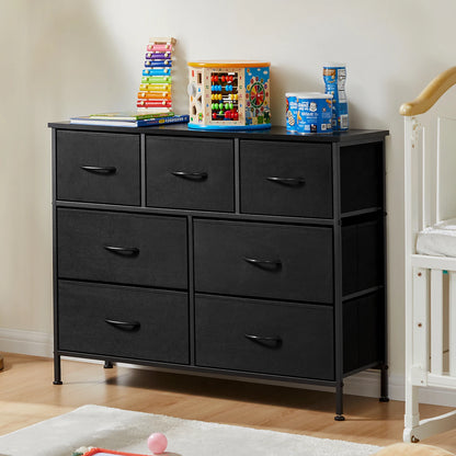 Desser With 7 Fabric Drawers