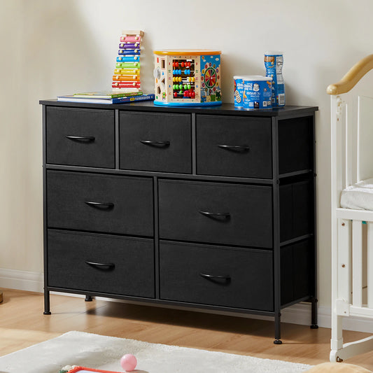 Desser With 7 Fabric Drawers