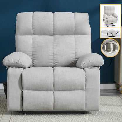 Extra Large Dual Motor Power Lift Recliner Chair