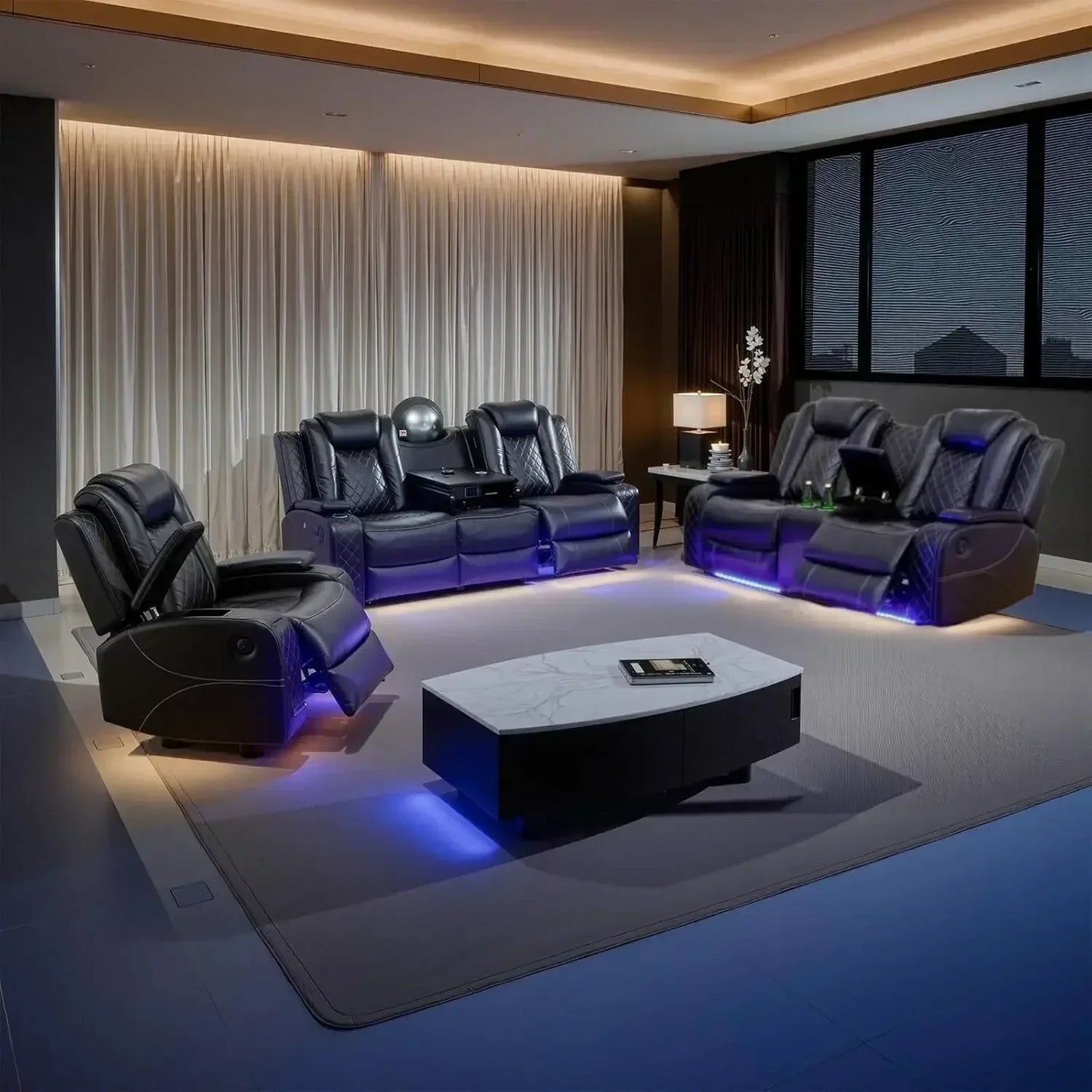 Power Living Room Furniture Sets
