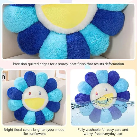 Aesthetic Sunflower Plush Pillow