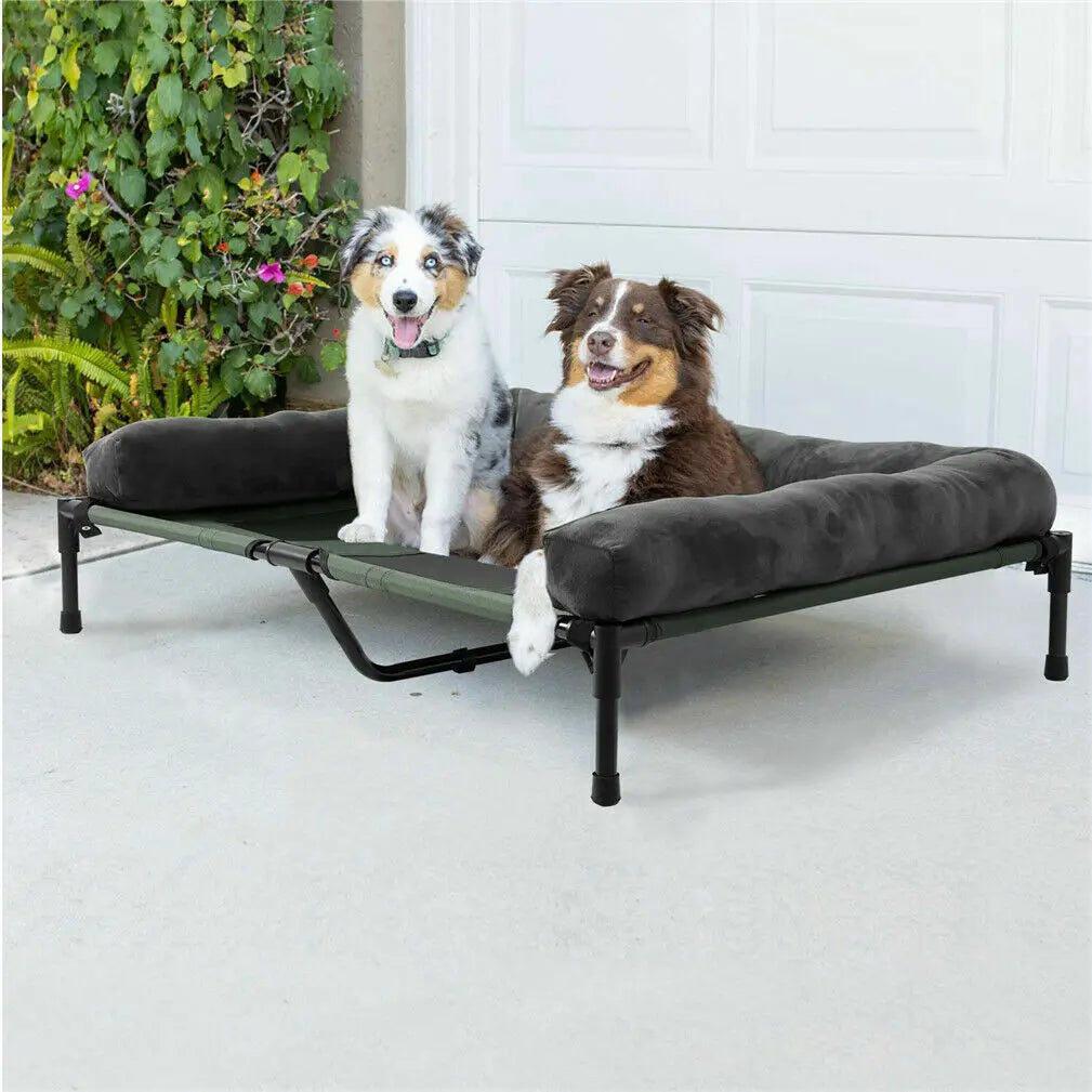 Dog Bed for Dogs and Cats Indoor Outdoor Elevated