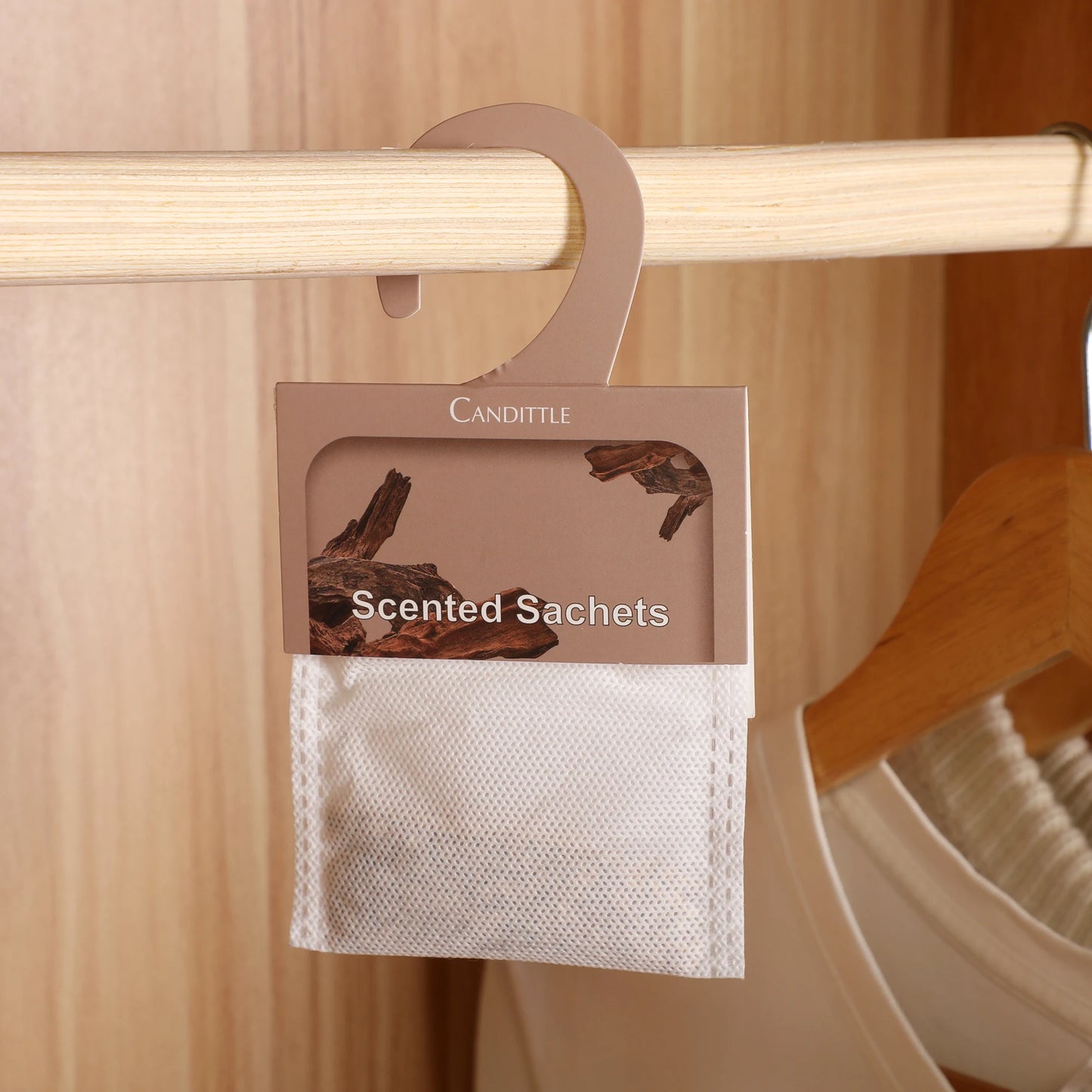 Hanging Paper Scented Sachet With Hook