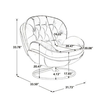 Modern Swivel Accent Chair