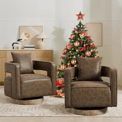 Swivel Accent Chair Set of 2