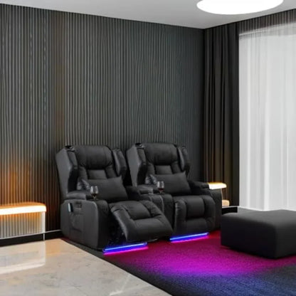 Power Recliner Chair Set of 2