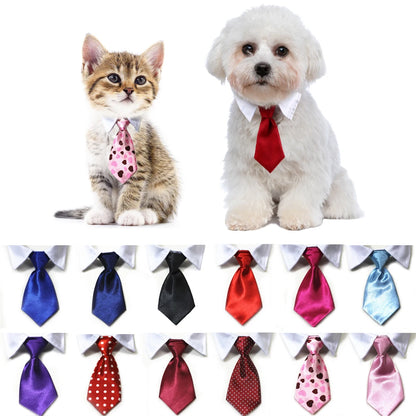 Pet Dog Cat Formal Necktie Tuxedo Bow Tie
