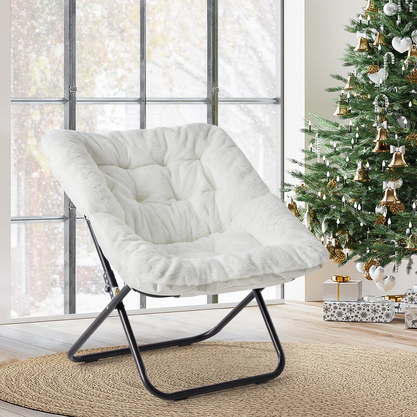 28IN Cozy Saucer Chairs