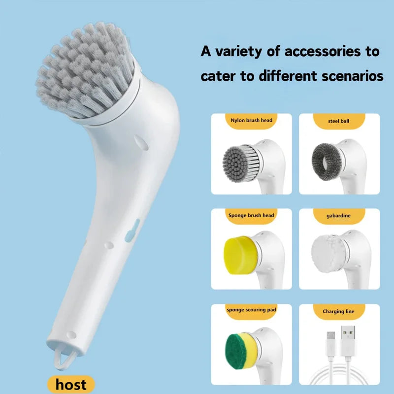 Automatic Cleaning Brush