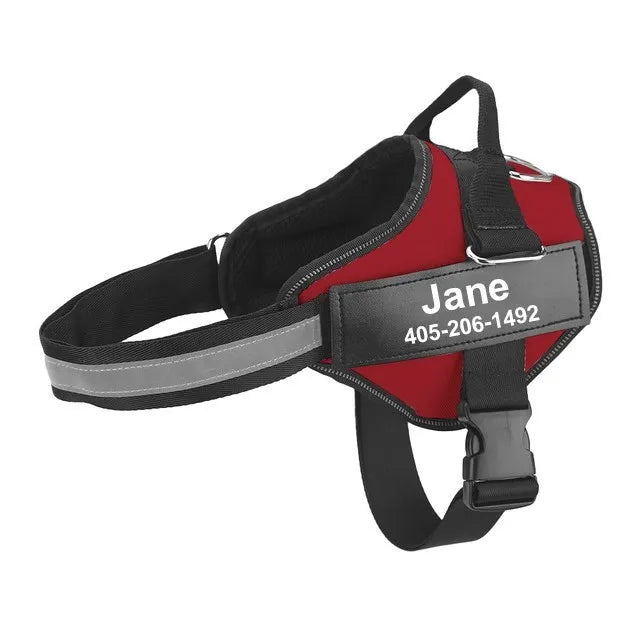 Reflective Adjustable Pet Vest