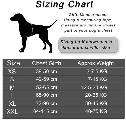 Reflective Adjustable Pet Vest
