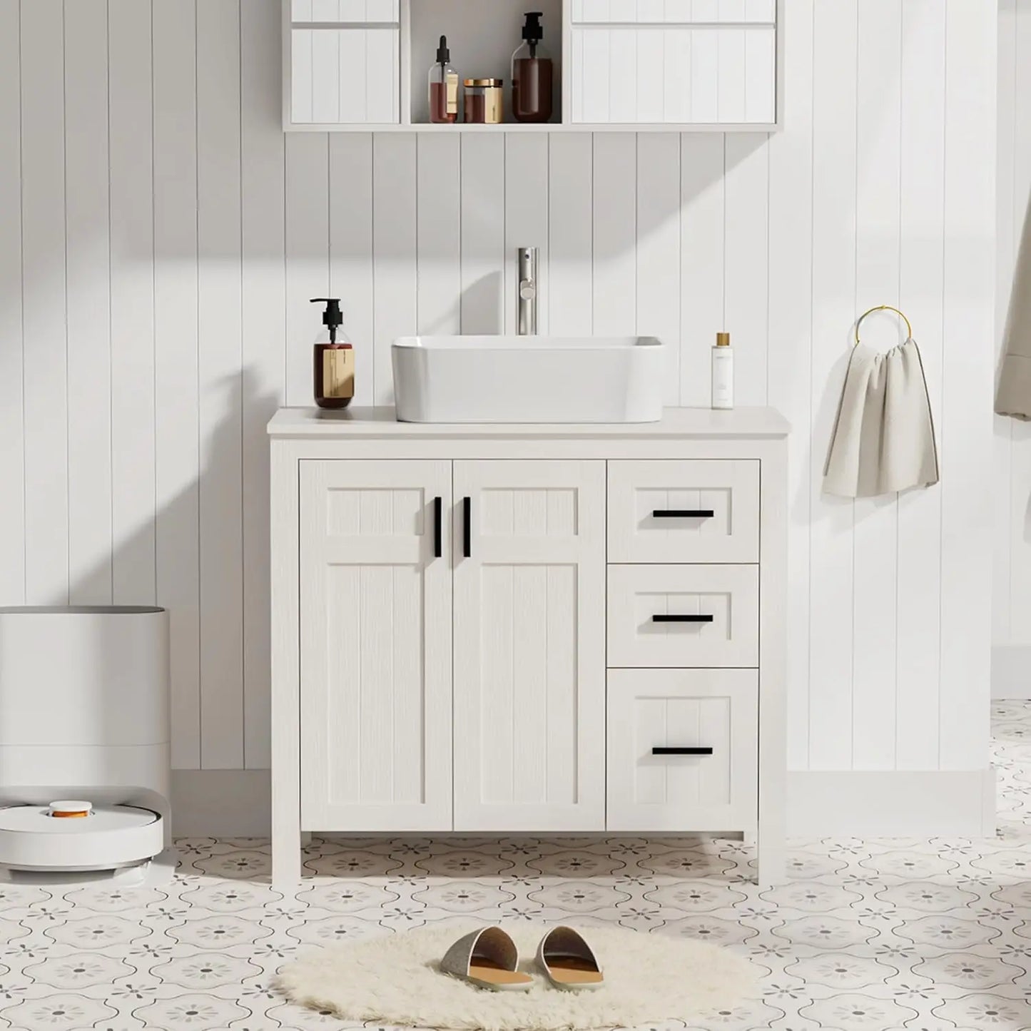 36" Bathroom Vanity Sink Combo