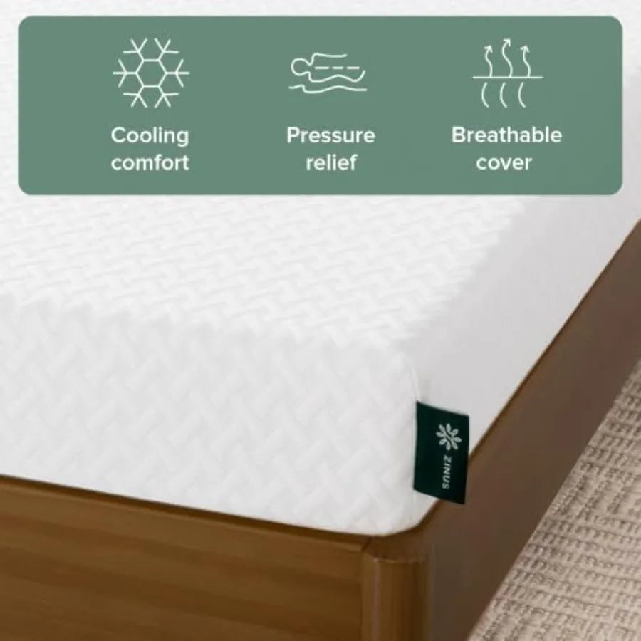 6 Inch Cooling Essential Memory Foam Mattress