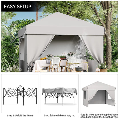 10x10FT Instant Pop Up Canopy Tent